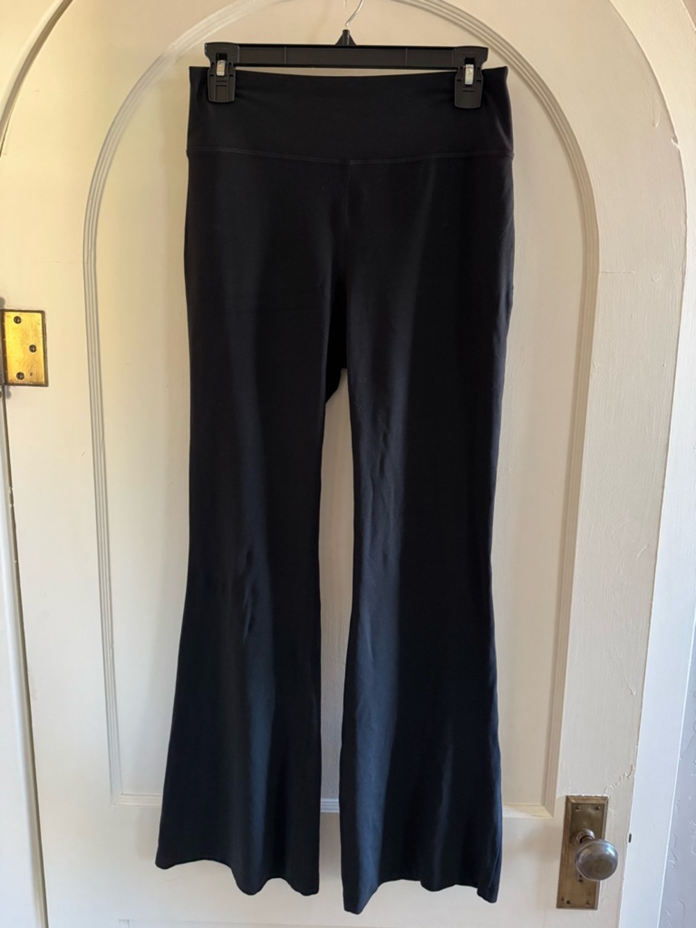 lululemon athletica Black Boot-Cut Flare Yoga Pants